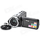 HD-55E 2.7" TFT CMOS 16MP Interpolation Digital Camcorder w/ 16X Digital Zoom - Black