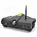 Iphone / Ipad Control Wi-Fi Tank w/ 300KP Camera / Night Vision / Microphone - Black (6 x AA)