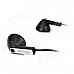 Senmai SM-SE815SP Stylish Earbuds - Black + Silver (3.5mm Plug / 130cm)