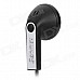 Senmai SM-SE815SP Stylish Earbuds - Black + Silver (3.5mm Plug / 130cm)