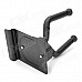 Wall Mount String Rotating Guitar Hanger - Black