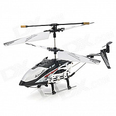 Rechargeable 2.5-CH IR Remote Controlled R/C Helicopter - Black + Silver + White