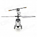 Rechargeable 2.5-CH IR Remote Controlled R/C Helicopter - Black + Silver + White