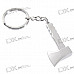 Stainless Steel Mini Axe Keychain