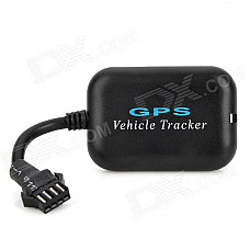 Portable Multi-Function GPS / GSM / GPRS Vehicle Tracker - Black