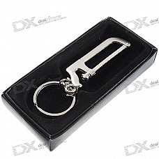 Stainless Steel Mini Saw Keychain