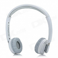 RAPOO H3080 2.4GHz Folding Headphone Headset / Microphone - White + Grey