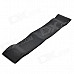 Quality Protective Fiber Leather Car Steering Wheel Cover - Black (37~38cm)