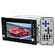 DT-6206 6.2" Touch Screen Car DVD Media Player w/ TV / Bluetooth / FM / Ipod Port - Grey + Black
