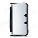 Protective Aluminum Flip Open Case for Nintendo 3DSLL / 3DSXL - Silver