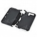 Protective Aluminum Flip Open Case for Nintendo 3DSLL / 3DSXL - Silver