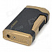 ZB-905B Frosted Windproof Butane Lighter - Black + Golden