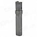 JOBON ZB-633 Fashion Windproof Stainless Steel Butane Jet Light - Deep Grey