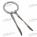 Stainless Steel Mini Table Knives Keychain
