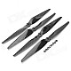 1150 11 x 5 Carbon Fiber Propellers for Multi-axis Aircraft - Black (2 Pair)