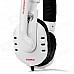 Somic G927 Game Virtual 7.1-Channel Headphone w/ Microphone - White + Black (USB Plug / 220cm)