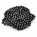 5mm Neodymium Magnet Sphere DIY Puzzle Set - Black (216 PCS)