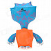 PVC Red-Eared Terrapin Monster Doll - Blue + Red