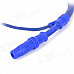 LiShuang Motorcycle Refitting Right Angle Ignition Wire - Blue