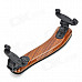 Violin Shoulder Rest for 1/2 Violin - Brown + Black