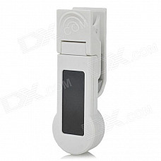 Q6 1.3" LCD Clip-on 360 Degree Rotating Electric Tuner for Guitar / Bass / Violin / Ukulele - White