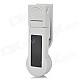 Q6 1.3" LCD Clip-on 360 Degree Rotating Electric Tuner for Guitar / Bass / Violin / Ukulele - White