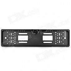 CAM-110 European Car License Wired Rearview Camera - Black
