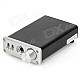 S.M.S.L sApII TPA6120A2 Mini 2-Channel Headphone Amplifier w/ AC Charger - Silver + Black