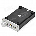 S.M.S.L sApII TPA6120A2 Mini 2-Channel Headphone Amplifier w/ AC Charger - Silver + Black