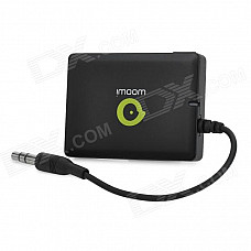 WOOWI BTTC005 Bluetooth V2.1+EDR Audio Transmitter Dongle - Black (3.5mm plug)