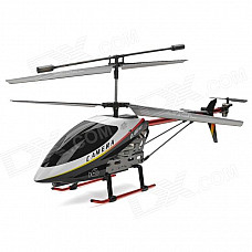 Udi U12A Rechargeable 3.5-CH 2.4GHz Radio Controlled R/C Helicopter w/ Gyro / Camera - Black + White