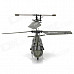 Udi U801A Rechargeable 3.5-CH IR Remote Controlled R/C Helicopter with Gyro - Army Green