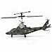 Udi U801A Rechargeable 3.5-CH IR Remote Controlled R/C Helicopter with Gyro - Army Green