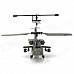 Udi U803 Rechargeable 3.5-CH IR Remote Controlled R/C Helicopter with Gyro - Army Green