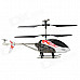 Udi U813 Rechargeable 3.5-CH IR Remote Controlled R/C Helicopter w/ Gyro - Black + White + Red