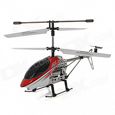 Udi U3 Rechargeable 3.5-CH 27.145MHz Radio Control R/C Helicopter with Gyro - Red + White + Black