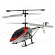 Udi U3 Rechargeable 3.5-CH 27.145MHz Radio Control R/C Helicopter with Gyro - Red + White + Black