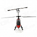 Udi U3 Rechargeable 3.5-CH 27.145MHz Radio Control R/C Helicopter with Gyro - Red + White + Black