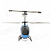 Udi U2 Rechargeable 3.5-CH 27.145MHz Radio Control R/C Helicopter with Gyro - Blue + Black + White