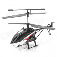 Udi U13 Rechargeable 3.5-CH 2.4GHz Radio Control R/C Helicopter with Gyro - Black + White