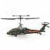 Udi U811 Rechargeable 3.5-CH IR Remote Controlled R/C Helicopter with Gyro - Army Green