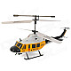 Udi U5 Rechargeable 3.5-CH 27.145MHz Radio Control R/C Helicopter with Gyro - Yellow + White + Black