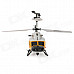 Udi U5 Rechargeable 3.5-CH 27.145MHz Radio Control R/C Helicopter with Gyro - Yellow + White + Black