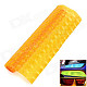 DM001 DIY Frosted Flash -point Car Headlamp Light Sticker - Orange (1*100cm)