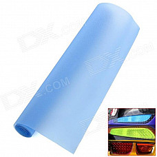 DM002 DIY Frosted Flash -point Car Headlamp Light Sticker - Blue