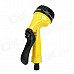 JH-1007 Multi-functional Nozzle Spray Head Water Gun Sprinkler w/ Hose - Green + Yellow (10m-Hose)