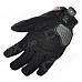 PRO-BIKER MCS-03 Motorcycle Racing Full-Finger Warm Gloves - Black + Grey(Size XL / Pair)