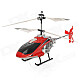 WMZ12010-01 Rechargeable 2.5-Channel 180mAh R/C Helicopter - White + Red + Black + Silver