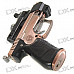 Gun Shaped Butane Jet Torch Lighter with Red Laser (Color Assorted)