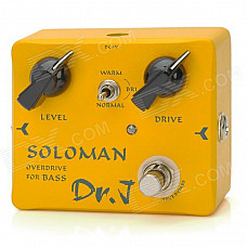 JOYO DR.J D52 DRJ Soloman Bass Overdrive - Yellow + Black